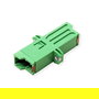 ROLINE LWL-Kupplung LSH Simplex Single Mode 21.17.0040, E-2000 (LSH), Verde