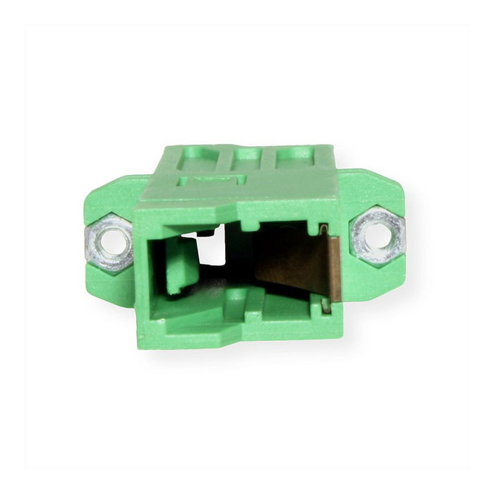 ROLINE LWL-Kupplung LSH Simplex Single Mode 21.17.0040, E-2000 (LSH), Verde