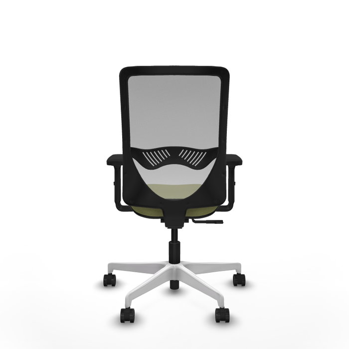 PIQUERAS Y CRESPO Silla de oficina Zulema con mecanismo Sincro, Verde oliva y Gris PIQUERAS Y CRESPO Silla de oficina Zulema con mecanismo Sincro, Verde oliva y Gris