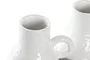 DKD Home Decor Jarrón de Dolomite Tricolor con Asa