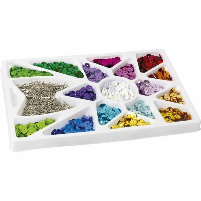 Lansay Juego creativo Colección lentejuelas Simba El Rey León