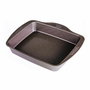 Pyrex® Fuente Rectangular Asimetria 35x27 cm Marrón Metalizado