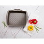 Pyrex® Fuente Rectangular Asimetria 35x27 cm Marrón Metalizado