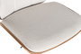 DKD Home Decor Taburete Ajustable Poliéster Nogal
