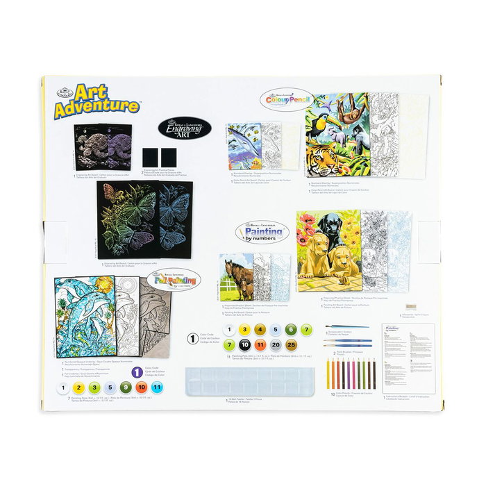 Royal Langnickel Juego de Arte Adventure Super Value 7 Proyectos