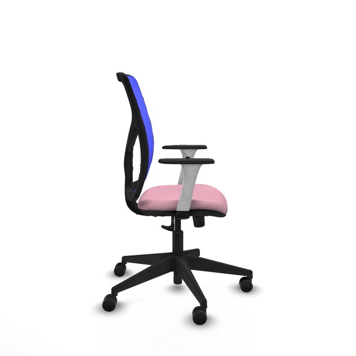 PIQUERAS Y CRESPO Silla de oficina Motilla con mecanismo Sincro, Rosa y Azul PIQUERAS Y CRESPO Silla de oficina Motilla con mecanismo Sincro, Rosa y Azul