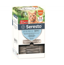 Elanco Seresto Clínico Collar Antiparasitario para Gatos 12x1