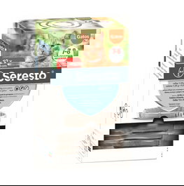 Elanco Collar Antiparasitario Seresto para Gato, Protección contra Pulgas y Garrapatas durante 12 Meses, 1 Unidad