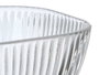 Vivalto Set 3 Cuencos Aperitivo Rayas 270 ml Vidrio Transparente 10.5x7.5x11.5 cm (Set de 12)