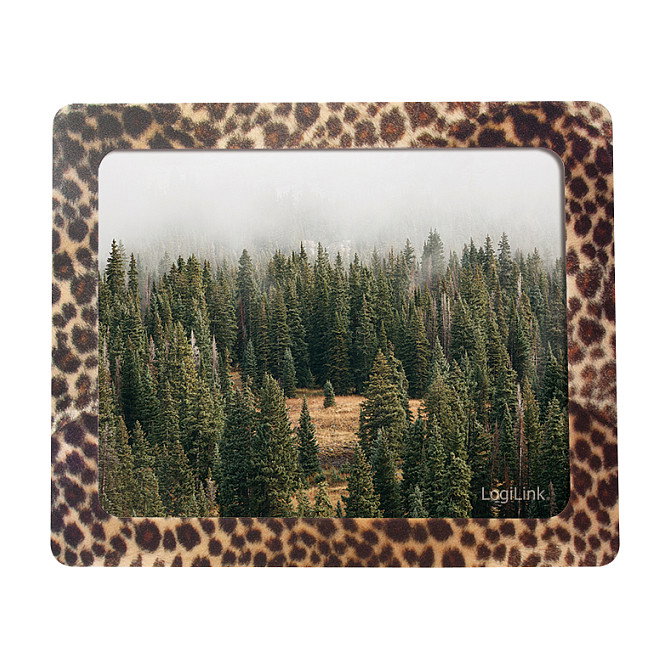 LogiLink Mauspad Fotorahmen Leopard Design extra dünn LogiLink Mauspad Fotorahmen Leopard Design extra dünn