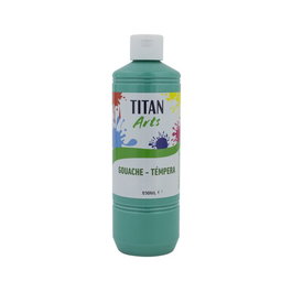 Tempera Titan Arts Creative Escolar 500Ml Turquesa