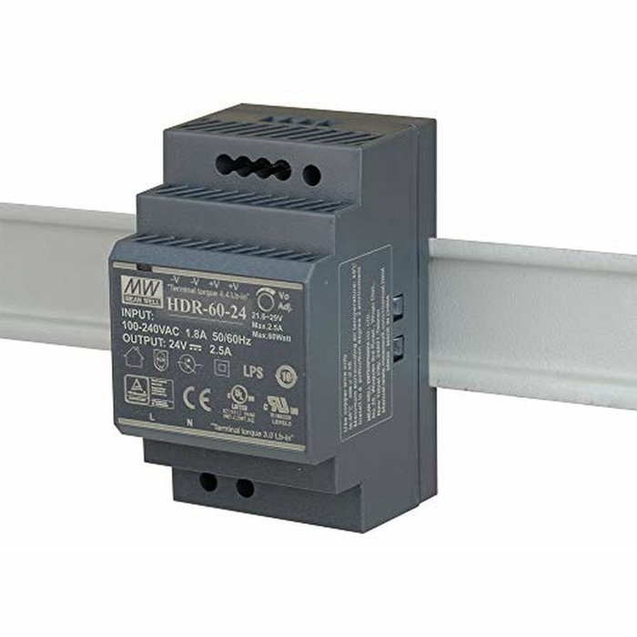D-Link DIS-H60-24 Unidad de fuente de alimentación 60 W Negro