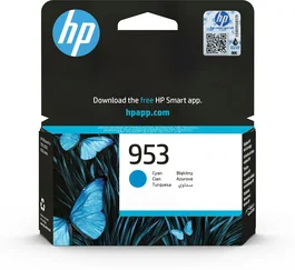 HP Cartucho de tinta Original 953 cian