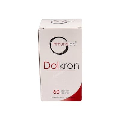 INMUNELAB Dolkron 60 Cap. Complemento alimenticio con Palmitoililetanolamida (PEA) y Boswellia para articulaciones, vegano INMUNELAB Dolkron 60 Cap. Complemento alimenticio con Palmitoililetanolamida (PEA) y Boswellia para articulaciones, vegano