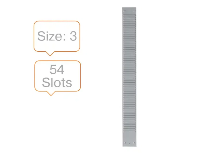 Nobo Panel Planning T-Card Metálico 54 Ranuras 955 mm