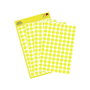 AVERY Zweckform Klebepunkte 3013 etiquetas amarillas de 8,0 mm, 416 unidades