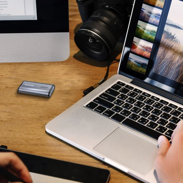 ADATA SE880 Disco Externo SSD 1TB USB-C 3.2 Gen 2x2 (20 Gbps) - 2000 MB/s, Color Gris