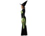 atosa Disfraz de Bruja Mujer Verde con Sombrero y Vestido Largo Negro