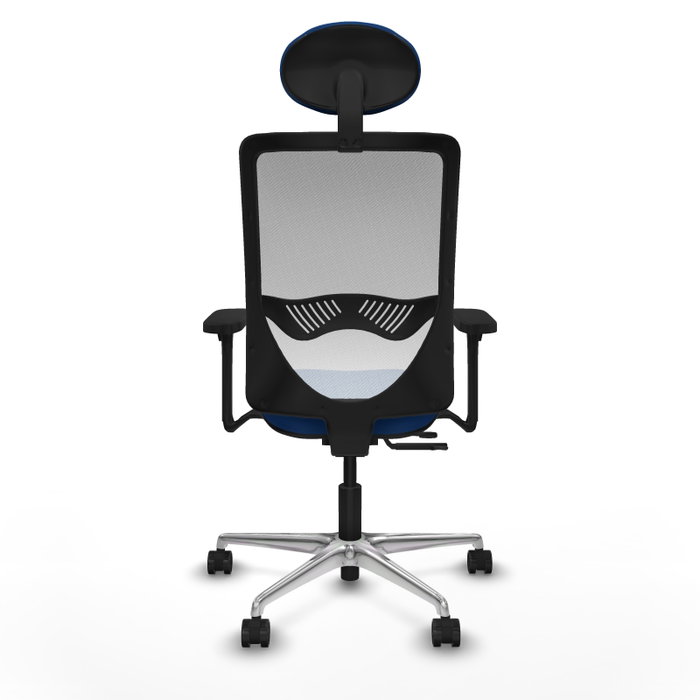 PIQUERAS Y CRESPO Silla de oficina Zulema Azul y Blanco