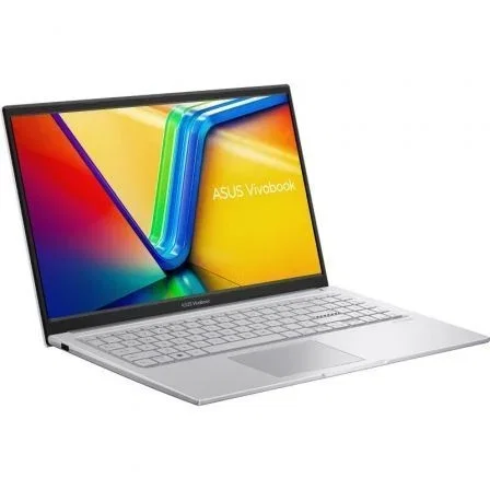 ASUS VivoBook 15 X1504VA-BQ4271 Portátil 15.6" FHD, Intel Core 7-150U, 16GB RAM, 512GB SSD, Wi-Fi 6, Teclado Español, Sin Sistema Operativo - Plata