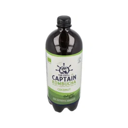 CAPTAIN Kombucha Bebida Probiótica Sabor Coco 1L Litro Bio Ecológico - Captain Kombucha Coco 1Lt. Bio