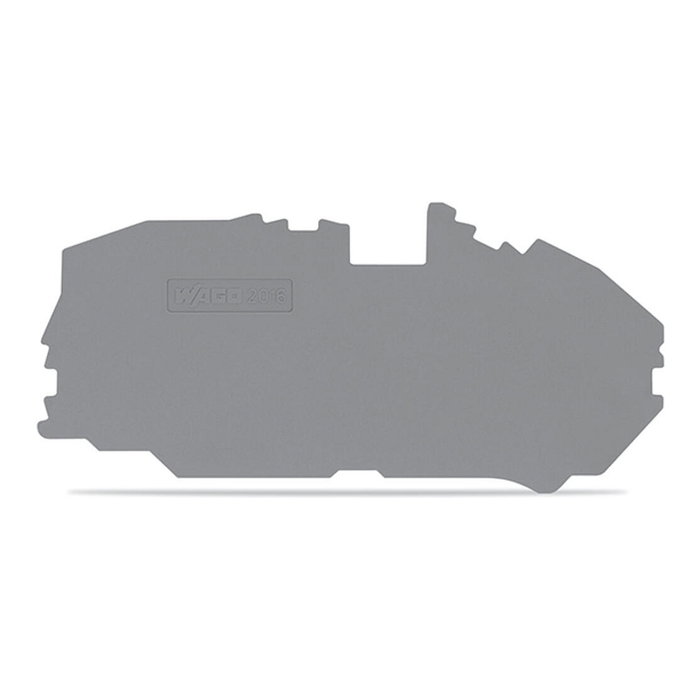 WAGO 2016-7691 Terminales de cableado, 100 unidades, Gris, 1 mm WAGO 2016-7691 Terminales de cableado, 100 unidades, Gris, 1 mm