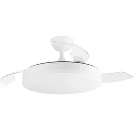 Orbegozo CP 140105 Ventilador de Techo, 20W, 7 Aspas 33cm, 6 Velocidades, Blanco