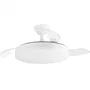 Orbegozo CP 140105 Ventilador de Techo, 20W, 7 Aspas 33cm, 6 Velocidades, Blanco