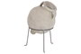 DKD Home Decor Ánfora Artesanal de Terracota y Hierro Marrón Claro