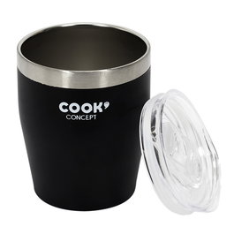 Cook Concept Vaso Térmico Espresso 200 Ml Take Away Acero Inoxidable