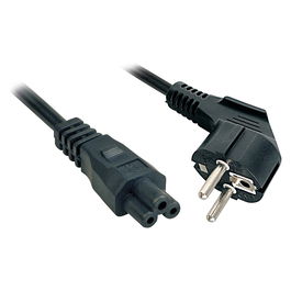 LINDY Cable de Alimentación IEC-Netzkabel 320-C5 f - Schuko m 5m