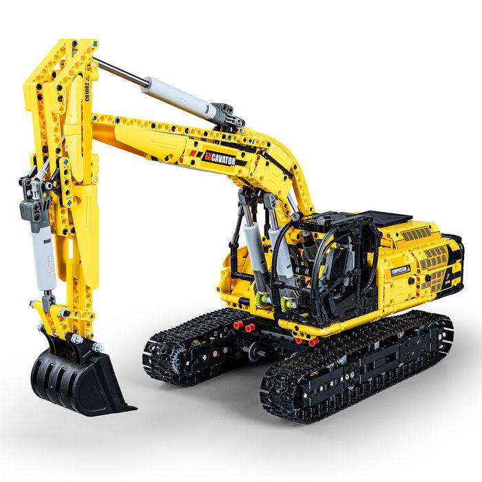 Deqube Excavadora CaDA C61082W 1072 Piezas Funcional para Construcción +8 Años