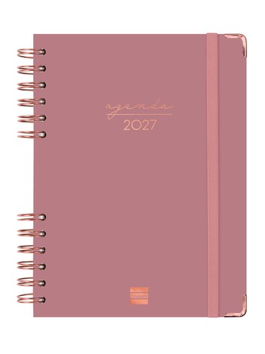 FINOCAM Agenda Anual 2027 Trendy Alma Wire-O Rosa FINOCAM Agenda Anual 2027 Trendy Alma Wire-O Rosa