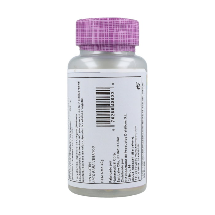 Solaray Berberine 60 cápsulas vegetales