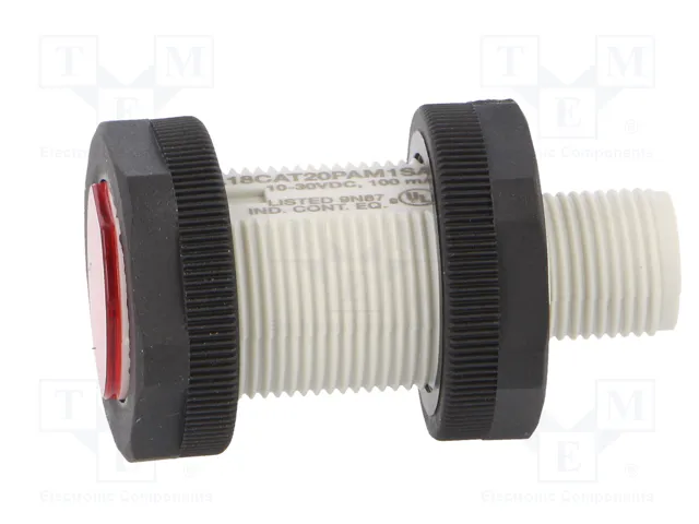 CARLO GAVAZZI PA18CAT20PAM1SA Sensor Fotoeléctrico Receptor PNP 0-20m