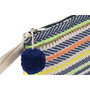 DKD Home Decor Neceser de Algodón Multicolor Colección LIMA 26x2x19 cm