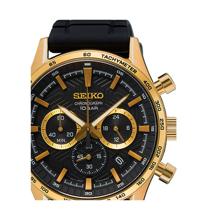 Reloj Hombre Seiko SSB446P1 Negro