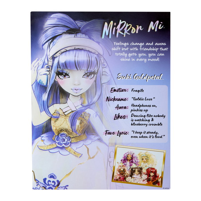 MGA Muñeca Suki Goldpetal Fragile MirrorMi