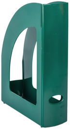 Revistero Plastico 80Mm Opaco Verde