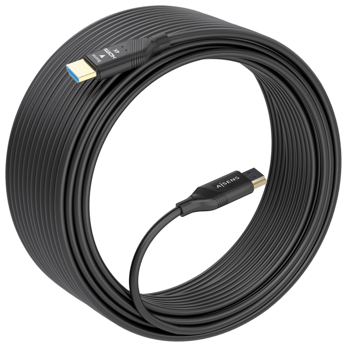 Aisens Cable HDMI 2.0 AOC 25m 4K@60Hz 18Gbps Negro