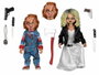 Neca Pack de 2 figuras Bride of Chucky Chucky y Tiffany de 20 cm