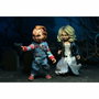 Neca Pack de 2 figuras Bride of Chucky Chucky y Tiffany de 20 cm