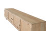 GINER Y COLOMER Mueble TV de Madera de Mango con 4 Puertas, Diseño Artesanal Natural