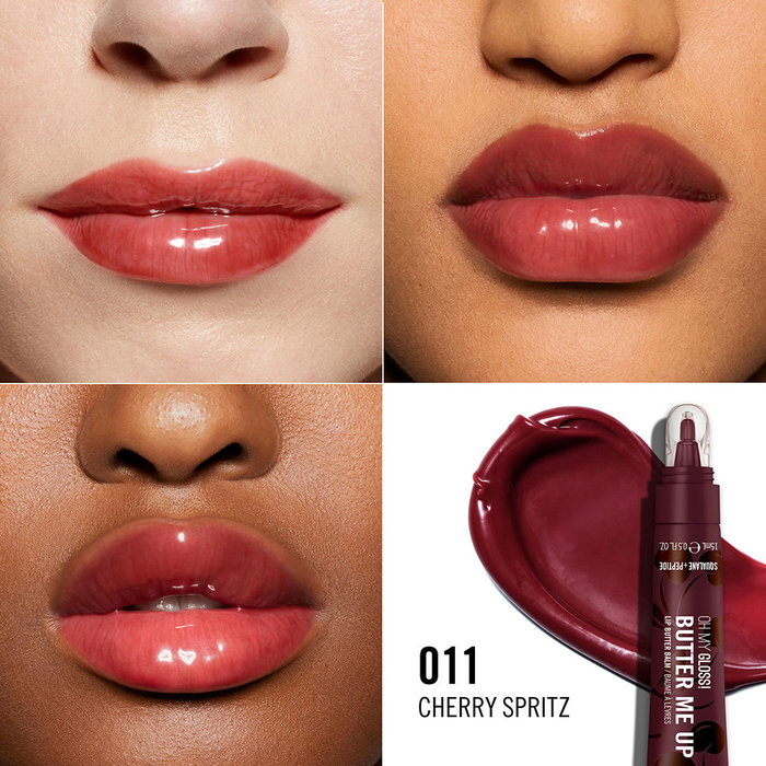 Rimmel London OH MY GLOSS! Butter Me Up Lip Butter Balm #011-Cherry Spritz 15 ml