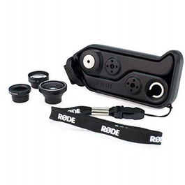 Rode Rodegrip+ Soporte y Lentes para iPhone 4 y 4S