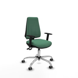 PIQUERAS Y CRESPO Silla de oficina Elche Verde esmeralda