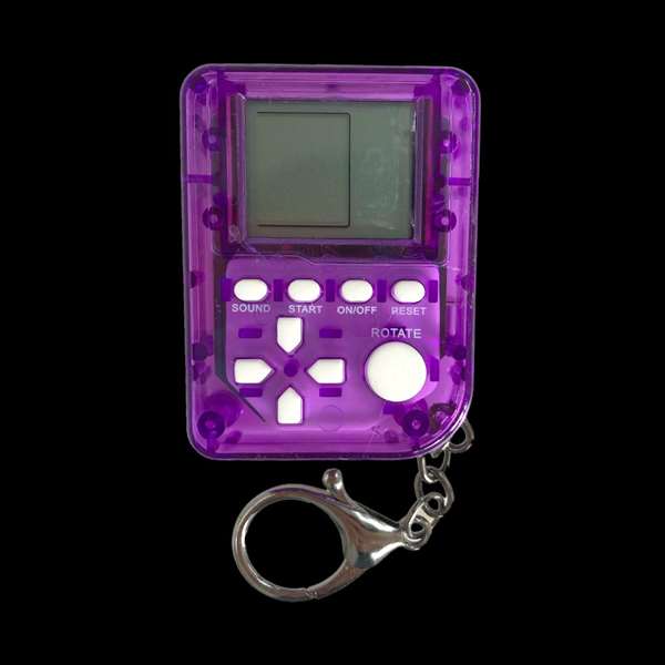 Golden Toys Mini Consola Retro de Bolsillo con 23 Juegos Clásicos - Modelos Surtidos 4x5x1.5 cm