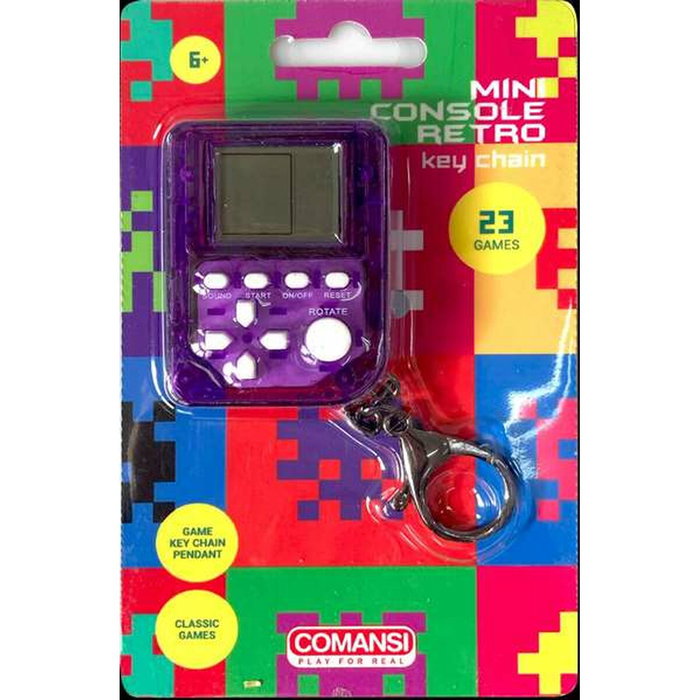 Golden Toys Mini Consola Retro de bolsillo con 23 juegos clásicos (Modelos surtidos)