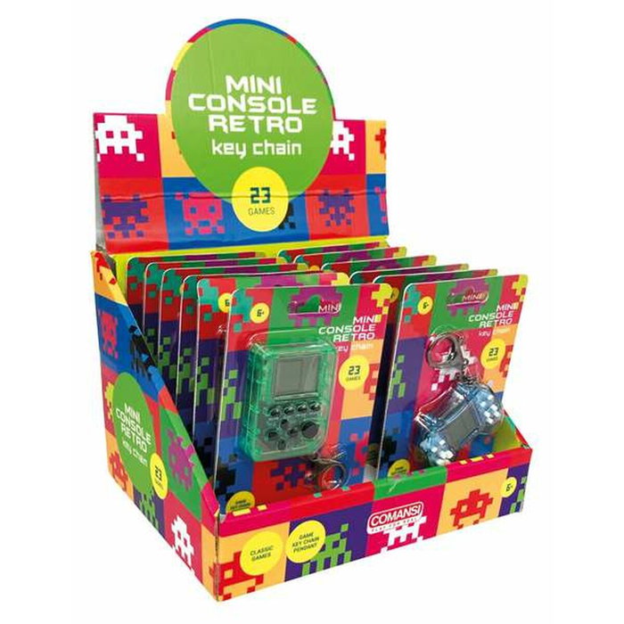 Golden Toys Mini Consola Retro de bolsillo con 23 juegos clásicos (Modelos surtidos)
