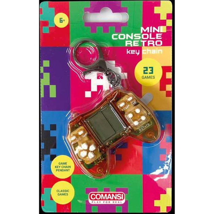Golden Toys Mini Consola Retro de bolsillo con 23 juegos clásicos (Modelos surtidos)